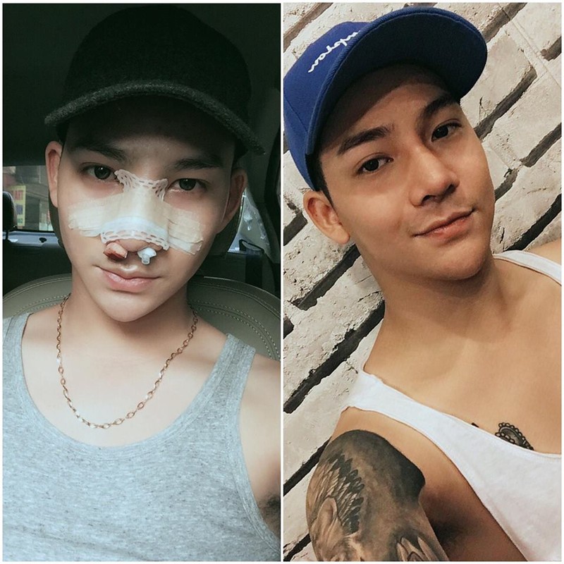 Hot boy nhuom toc trang an Tet bi ba mang gay sot-Hinh-9